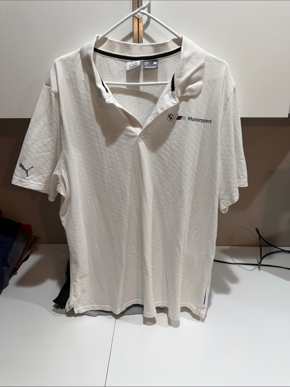 Puma BMW Motorsport Off-White Polo